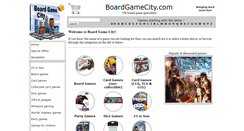 Desktop Screenshot of boardgamecity.com
